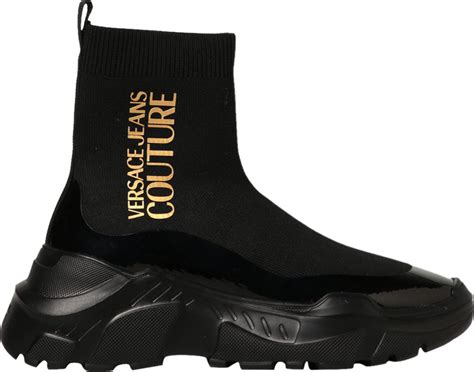 Versace Wmns Speedtrack Socks 'Black Gold' 